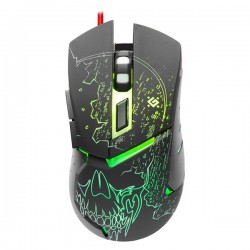 Defender Myš Alfa GM-703L, 3200DPI, optická, 6tl., 1 koliesko,...