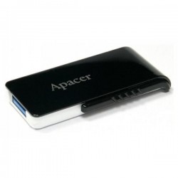 Apacer USB flash disk, USB 3.0 (3.2 Gen 1), 64GB, AH350, čierny,...
