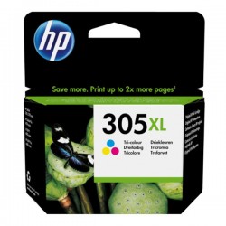 HP originál ink 3YM63AE#301, HP 305XL, Tri-colour, 200str., HP...