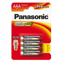 Batéria alkalická, AAA, 1.5V, Panasonic, blister, 4-pack, 265899,...