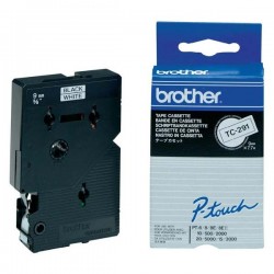 Brother originál páska do tlačiarne štítkov, Brother, TC-291,...