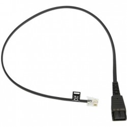 Jabra Cord, QD-RJ10, 0,5m, straight,Siemens 8800-00-25