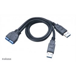 AKASA - USB 3.0 externí adaptér AK-CBUB12-30BK