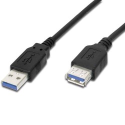 PremiumCord Predlžovací kábel USB 3.0 A-A, M/F, 5m,ku3paa5bk