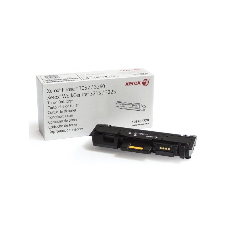 Xerox originál toner 106R02778, black, Xerox Phaser 3052,3260, WorkCentre 3215,3225, 3000 str.