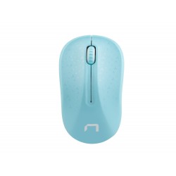 NATEC bezdrátová optická myš TOUCAN 1600 DPI, modrá NMY-1651