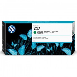 HP originál ink P2V84A, HP 747, chromatic green, 300ml, HP HP...