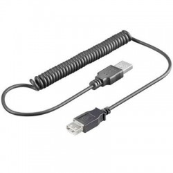 PremiumCord USB 2.0 kabel prodlužovací kroucený, A-A, 50cm až 150cm...