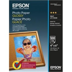 Epson Photo Paper, foto papier, lesklý, biely, 10x15cm, 4x6",...