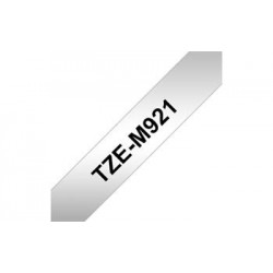 Brother originál páska do tlačiarne štítkov TZE-M921, čierny...