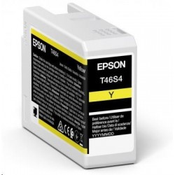 Epson originál ink C13T46S400, yellow, Epson SureColor P706,SC-P700