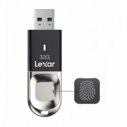 64GB Lexar® Fingerprint F35 USB 3.0 flash drive, up to 150MB/s read...