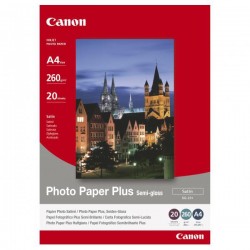 Canon SG-201 Photo Paper Plus Semi-Glossy, biely, A4, 260 g/m2, 20...