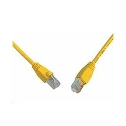 Solarix Patch kabel CAT5E SFTP PVC 2m žlutý snag-proof...