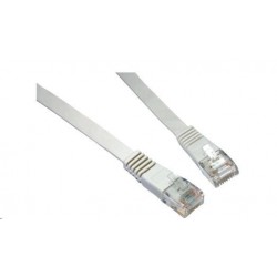 Solarix Patch kabel plochý CAT6 UTP LSOH 5m šedý non-snag-proof...