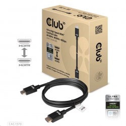 Club3D Adaptér HDMI 2.1 Ultra High Speed 4K120Hz, 8K60Hz, 48Gbps...