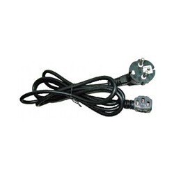 KABEL SIETOVY  230V 1.8 m zalomeny Gembird PC-186A-VDE