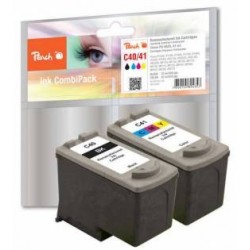 PEACH kompatibilní cartridge Canon PG-40 / CL-41, Black, Color, 23...