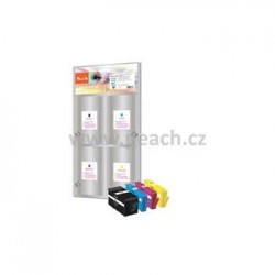 PEACH kompatibilní cartridge HP No 934XL/935XL MultiPack, Black,...