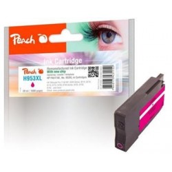 PEACH kompatibilní cartridge HP No. 953XL, purpurová, F6U17AE, 20ml...