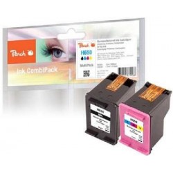 PEACH kompatibilní cartridge HP No 650 MultiPack, black, color, 12...