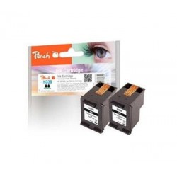 PEACH kompatibilní cartridge HP CB331E, No 338*2 TwinPack, 2x black...