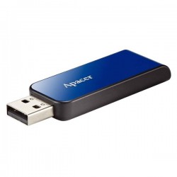 Apacer USB flash disk, USB 2.0, 16GB, AH334, modrý, AP16GAH334U-1,...