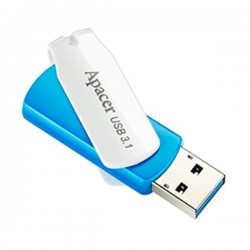Apacer USB flash disk, USB 3.0 (3.2 Gen 1), 32GB, AH357, modrý,...