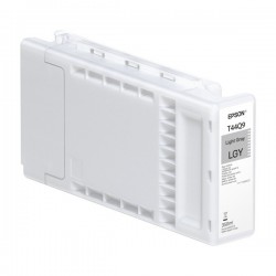 Epson originál ink C13T44Q940, T44Q940, light gray, 350ml,...