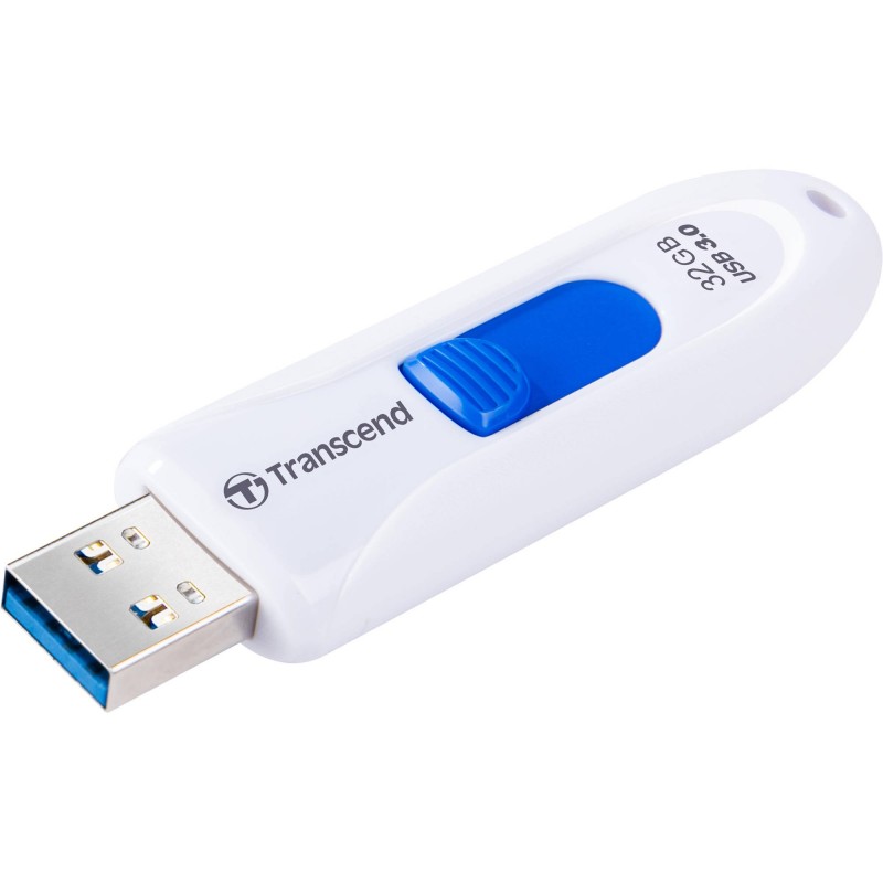Transcend 32GB JetFlash 790W, USB 3.0 flash disk, bílo/modrý TS32GJF790W