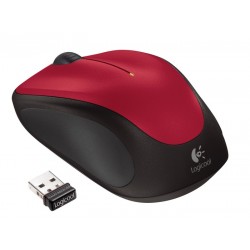 Počítačová myš Logitech Wireless Mouse M235 Red WER 910-002496