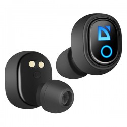 Defender Twins 639, slúchadlá s mikrofónom, čierna, špuntové, BT...