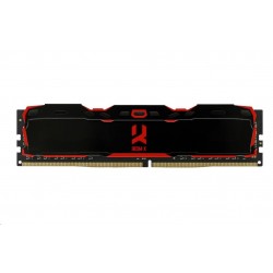DIMM DDR4 8GB 3200MHz CL16 GOODRAM IRDM X, black IR-X3200D464L16SA/8G