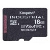 Kingston 16GB microSDHC Industrial C10 A1 pSLC Card Single Pack SDCIT2/16GBSP