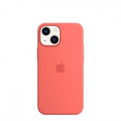 Apple iPhone 13 mini Silicone Case with MagSafe - Pink Pomelo...