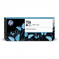 HP originál ink 3WX25A, HP 728, matte black, 130ml, HP DesignJet T830