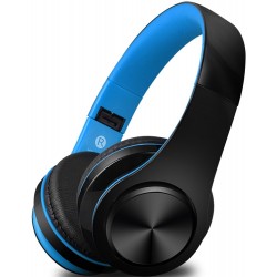 Bezdrátová sluchátka Carneo S5, černo/modré 8588006962772