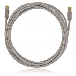 KELINE Patch kábel STP Cat 6A LSOH šedý 5m KEL-C6A-P-050