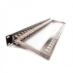 KELine Patch panel Cat5E, osadený s 24xKEJ-C5E-S-TL KEP-C5E-S-TL