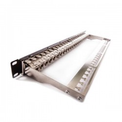 KELine Patch panel Cat6, osadený s 24xKEJ-C6-S-TL KEP-C6-S-TL