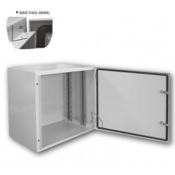 Datacom 19"venkovní rozvaděč 12U/600x400 IP65 šedý 71951