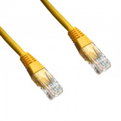 DATACOM Patch cord UTP cat5e 7M žlutý 1555