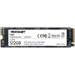 SSD 512GB PATRIOT P300 M.2 2280 PCIe NVMe P300P512GM28