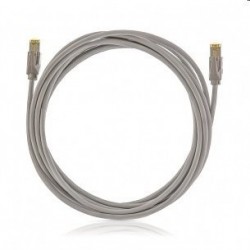 KELine patch kábel Cat5E, FTP, LSOH - 2m, šedý KEL-C5E-F-020