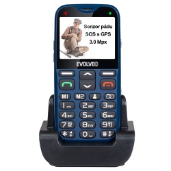 EVOLVEO EasyPhone XG, mobilní telefon pro seniory s nabíjecím...