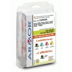 multipack ARMOR CANON MG5450,6350 PGI550BKXL+CLI551XL CMYK K10281W4