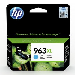HP originál ink 3JA27AE#301, HP 963XL, cyan, blister, 1600str.,...