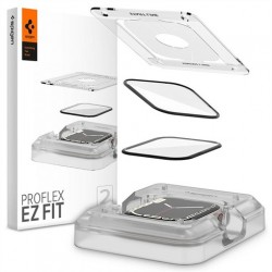 Spigen ochranné sklo Pro Flex pre Apple Watch 7 41mm - Clear AFL04052