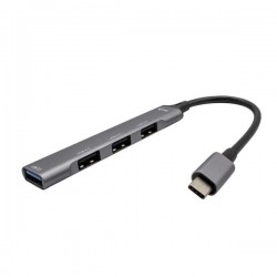 i-tec USB-C Metal HUB 1x USB 3.0 + 3x USB 2.0 C31HUBMETALMINI4