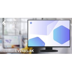 EIZO 24" EV2485-BK, 1920 x 1200, IPS,16:10, 5ms, 350 cd/m2, 1000:1,...